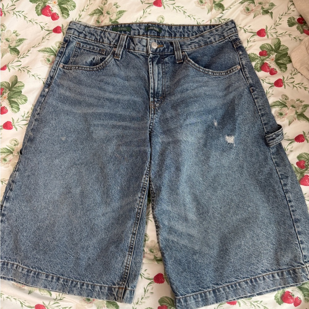 Blue Denim Shorts